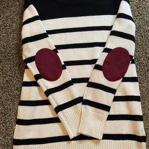 NWOT Market & spruce BW stripe sweater